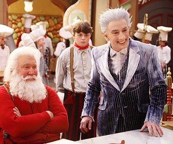 Scène du film Sur les traces du Père Noël : La clause force majeure