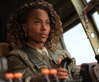 Une scène du film Jurassic World: Dominion