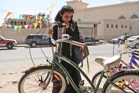 Une scène du film Wadjda Une scène du film Wadjda