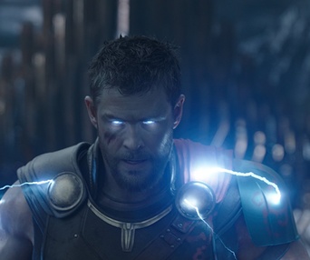 Une scène du film Thor: Ragnarok