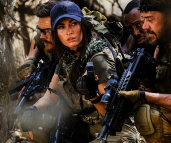 Une scène du film Rogue