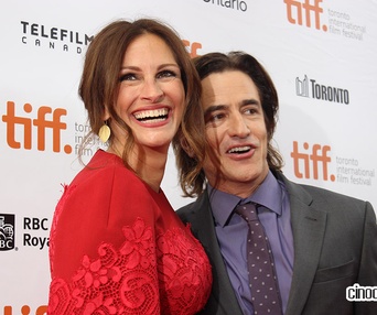 Sur le tapis rouge du film August: Osage County