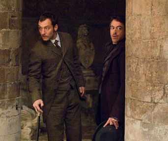 Scène du film Sherlock Holmes