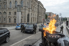 Une scène du film Retribution Une scène du film Retribution