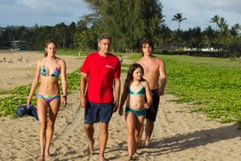 Une scène du film The Descendants