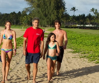 Une scène du film The Descendants