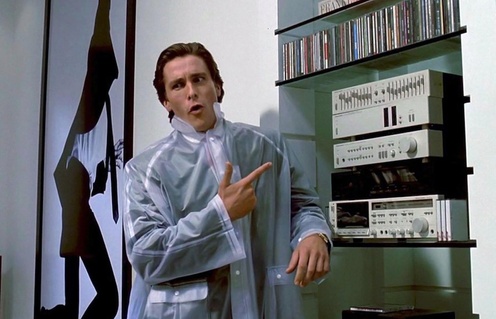 Christian Bale dans American Psycho