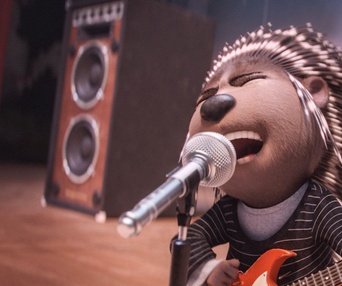 Une scène du film Sing