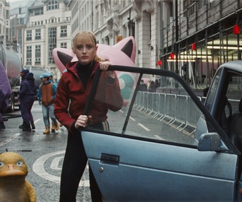Une scène du film Pokémon Detective Pikachu