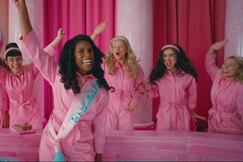 Une scène du film Barbie