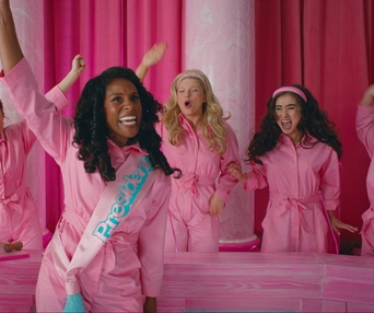 Une scène du film Barbie