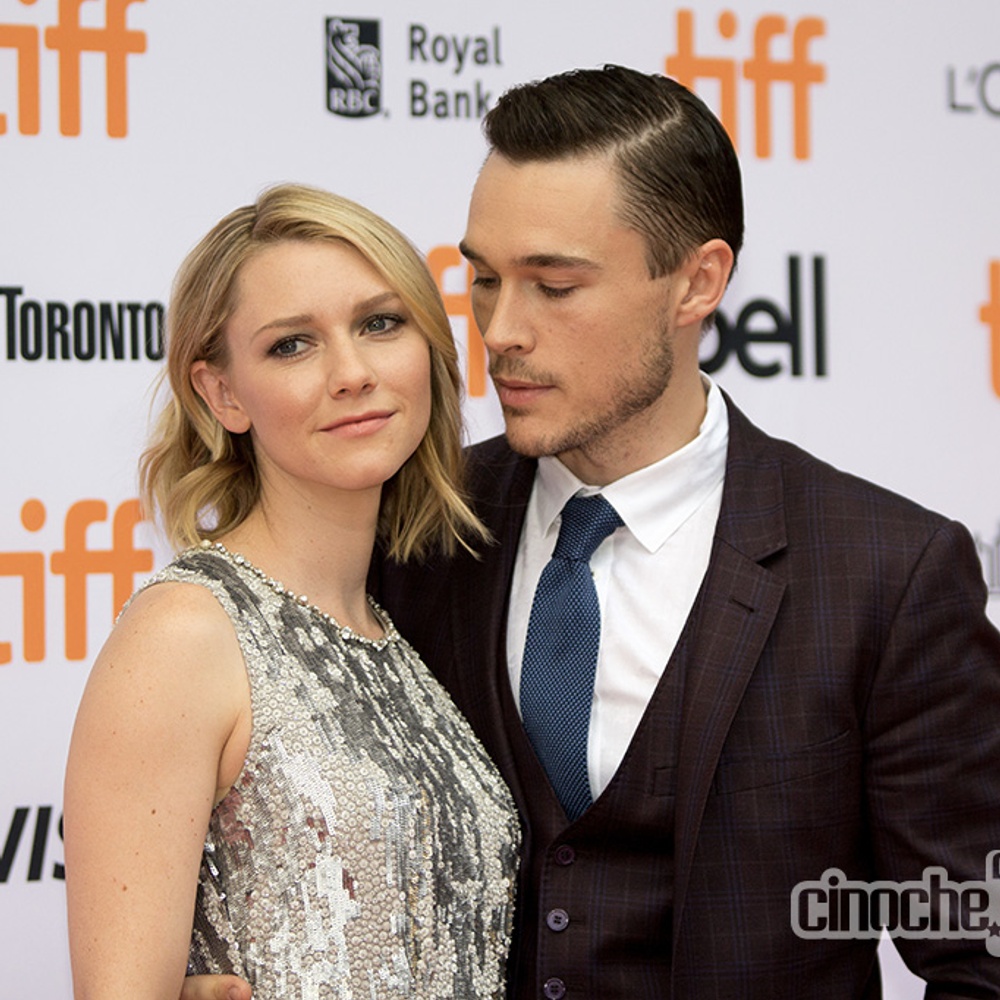 Sur le tapis rouge du film American Pastoral