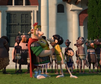 Une scène du film Astérix: Le domaine des Dieux