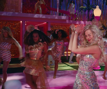 Une scène du film Barbie