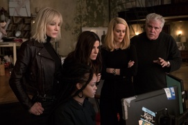 Sur le plateau du film Ocean's 8 Sur le plateau du film Ocean's 8