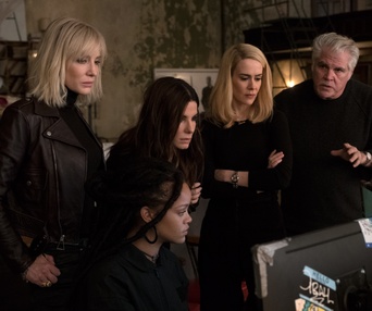 Sur le plateau du film Ocean's 8
