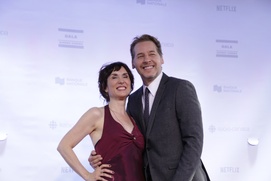 Sur le tapis rouge du Gala Québec Cinéma 2018