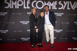 Tapis rouge du film Simple comme Sylvain