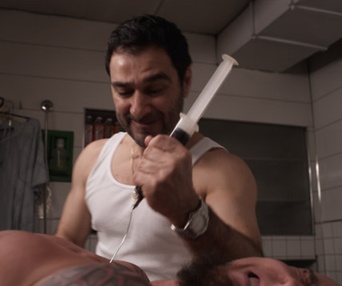 Une scène du film Bum Rush