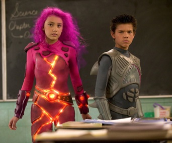 Scène du film Les aventures de Sharkboy et Lavagirl