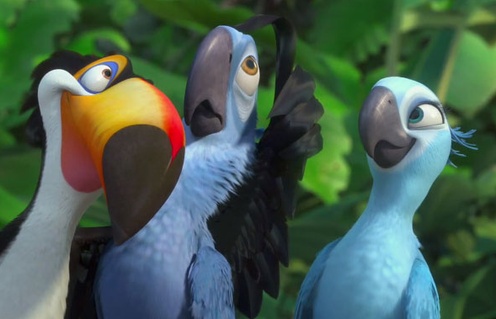 Une scène du film Rio