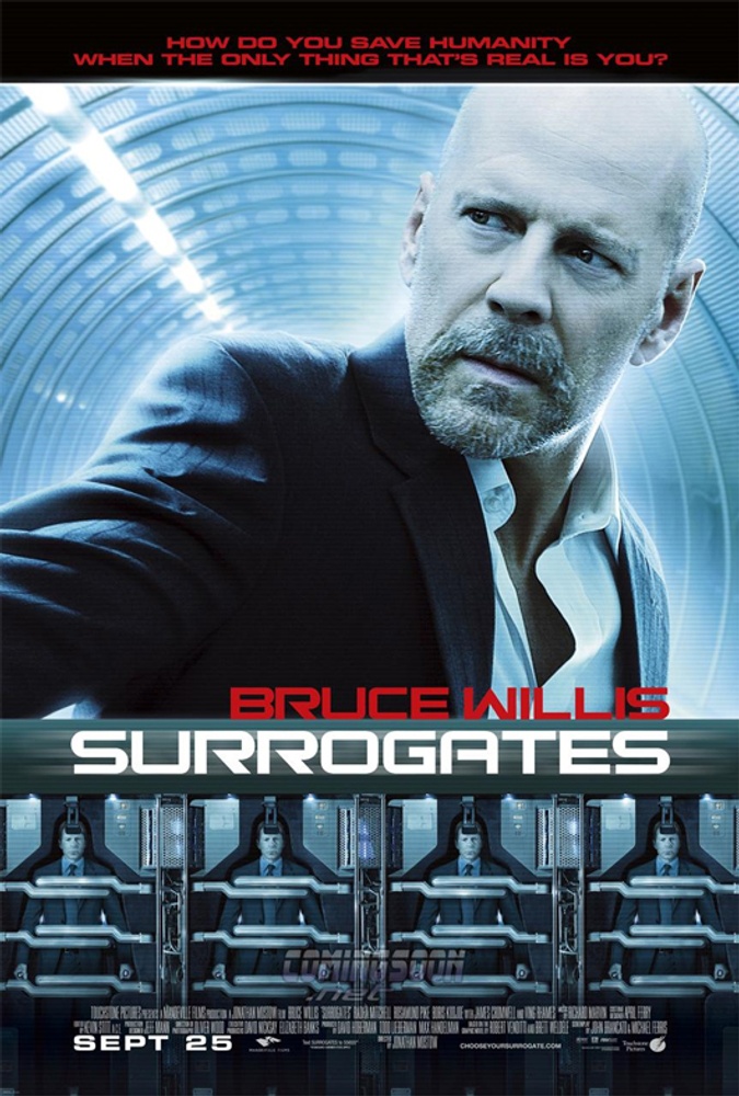 Galerie - Affiche officielle du suspense Surrogates