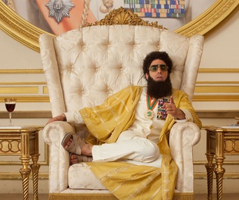 Une scène du film The Dictator
