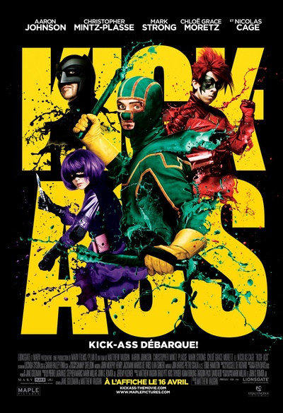 Affiche en français du film Kick-Ass