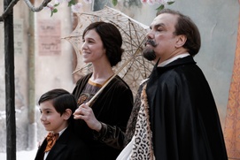 Une scène du film La promesse de l'aube