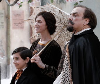 Une scène du film La promesse de l'aube