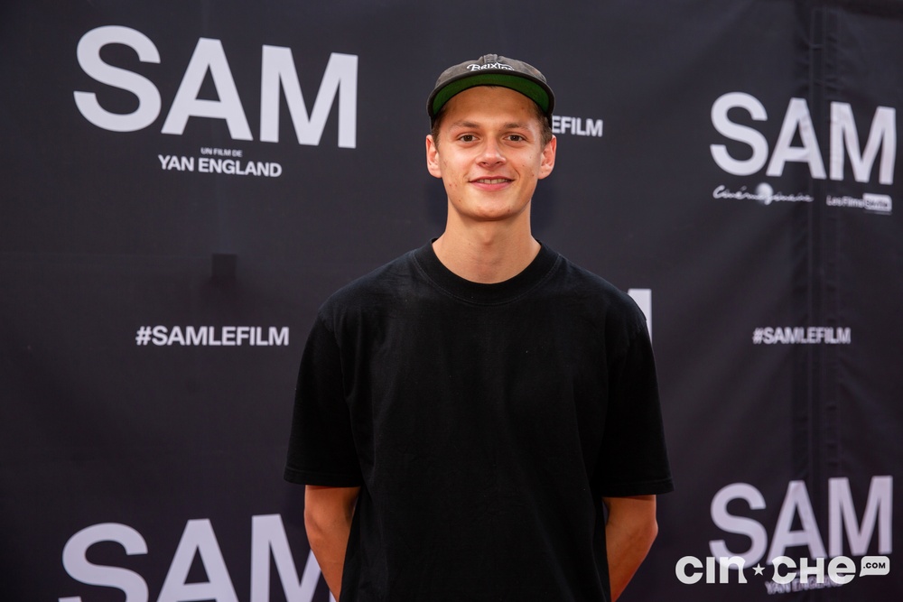 Sur le tapis rouge du film Sam