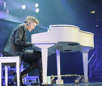 Une scène du film Justin Bieber?s Believe