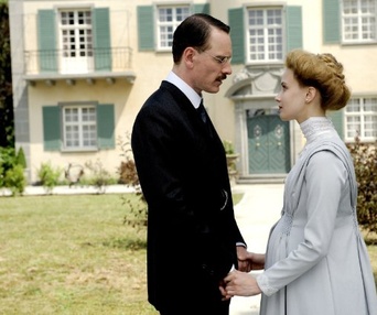 Une scène du film A Dangerous Method