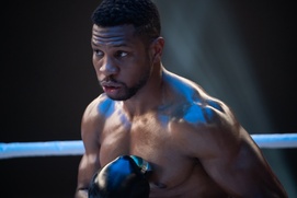 Une scène du film Creed III Une scène du film Creed III