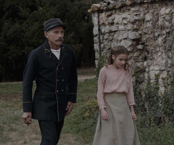 Une scène du film L'incroyable histoire du facteur Cheval