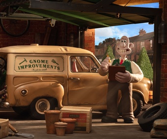 Une scène du film Wallace & Gromit: Vengeance Most Fowl