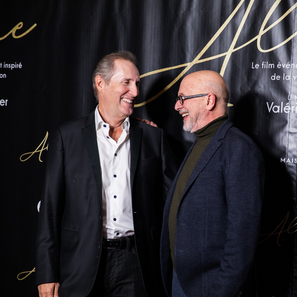 Tapis rouge du film Aline