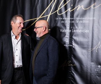 Tapis rouge du film Aline