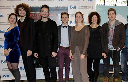 Sur le tapis rouge de Le météore