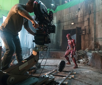 Une scène du film Justice League