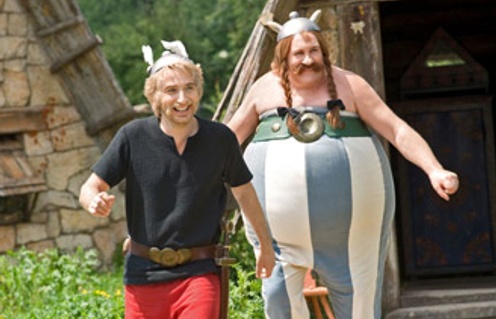 Edouard Baer et Gérard Depardieu dans Astérix et Obélix: Au service de sa Majesté