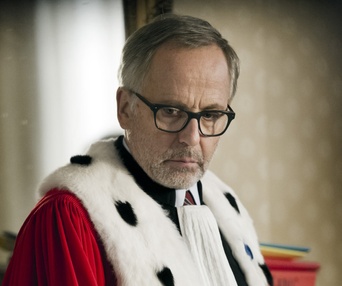 Une scène du film L'hermine