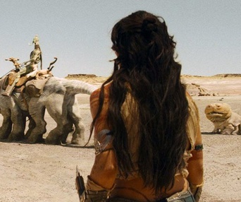 Une scène du film John Carter