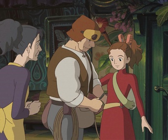 Une scène du film The Secret World of Arrietty
