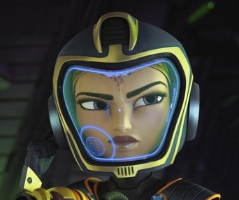 Une scène du film Ratchet and Clank