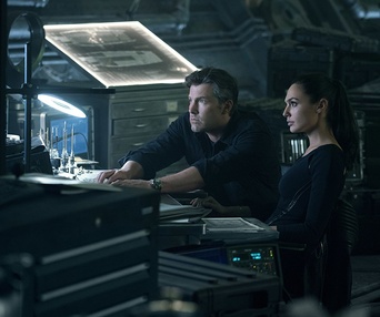 Une scène du film Justice League