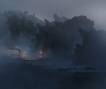 Scène du film King Kong