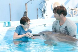 Une scène du film Dolphin Tale