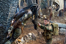 Une scène du film Predators Une scène du film Predators
