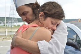 Une scène du film Deux jours, une nuit Une scène du film Deux jours, une nuit